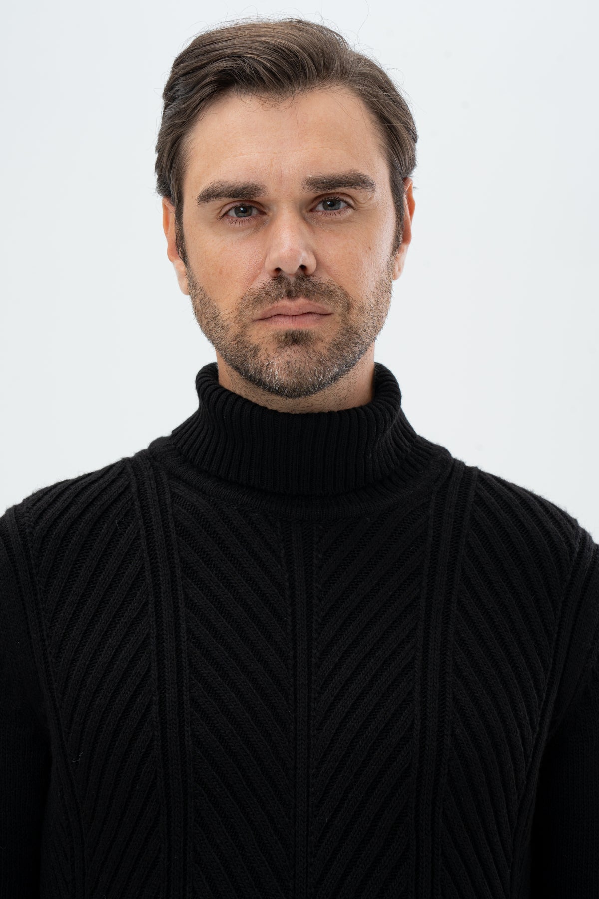 PULOVER REGULAR FIT D'S DAMAT   - Negru