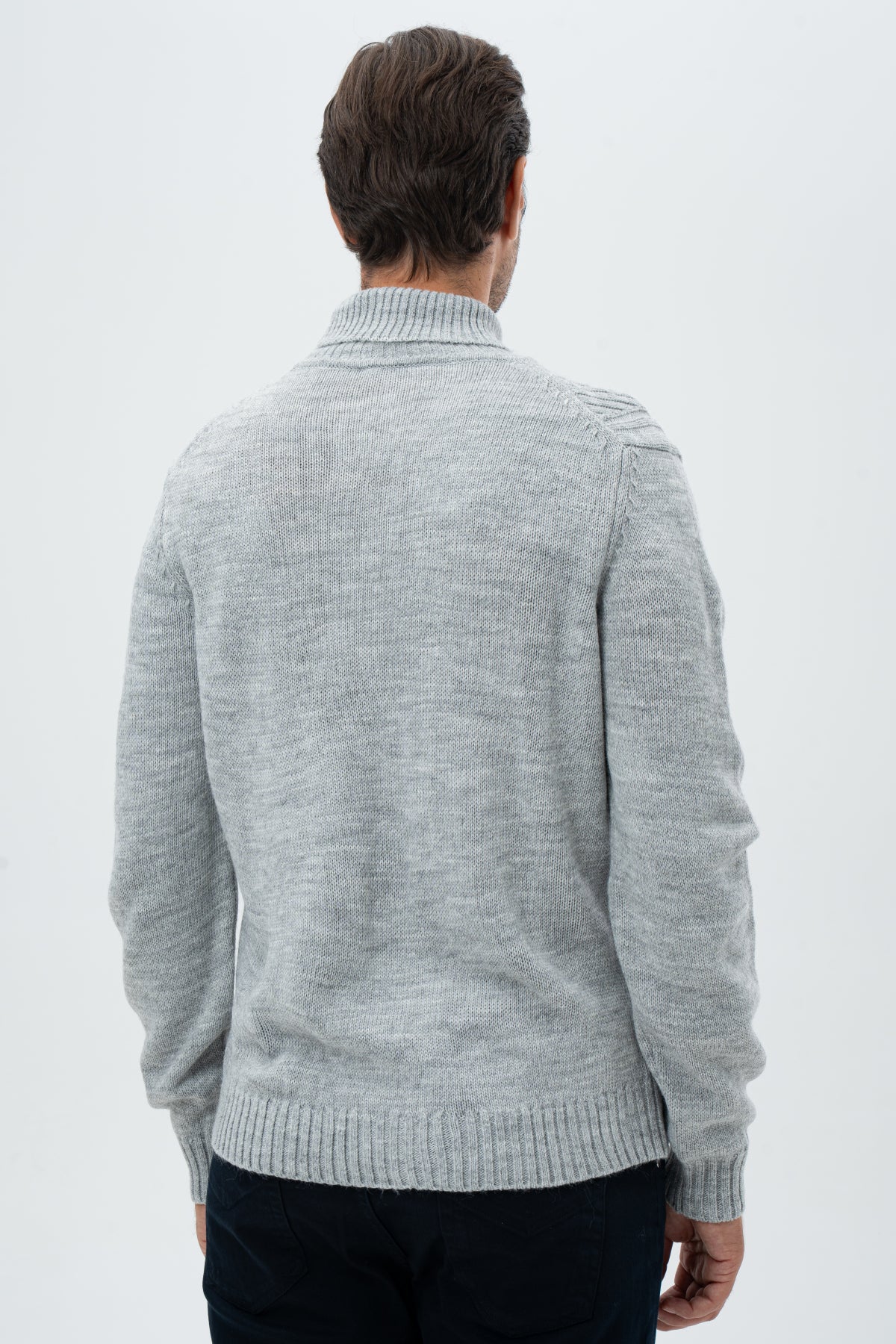 PULOVER REGULAR FIT D'S DAMAT   - Gri