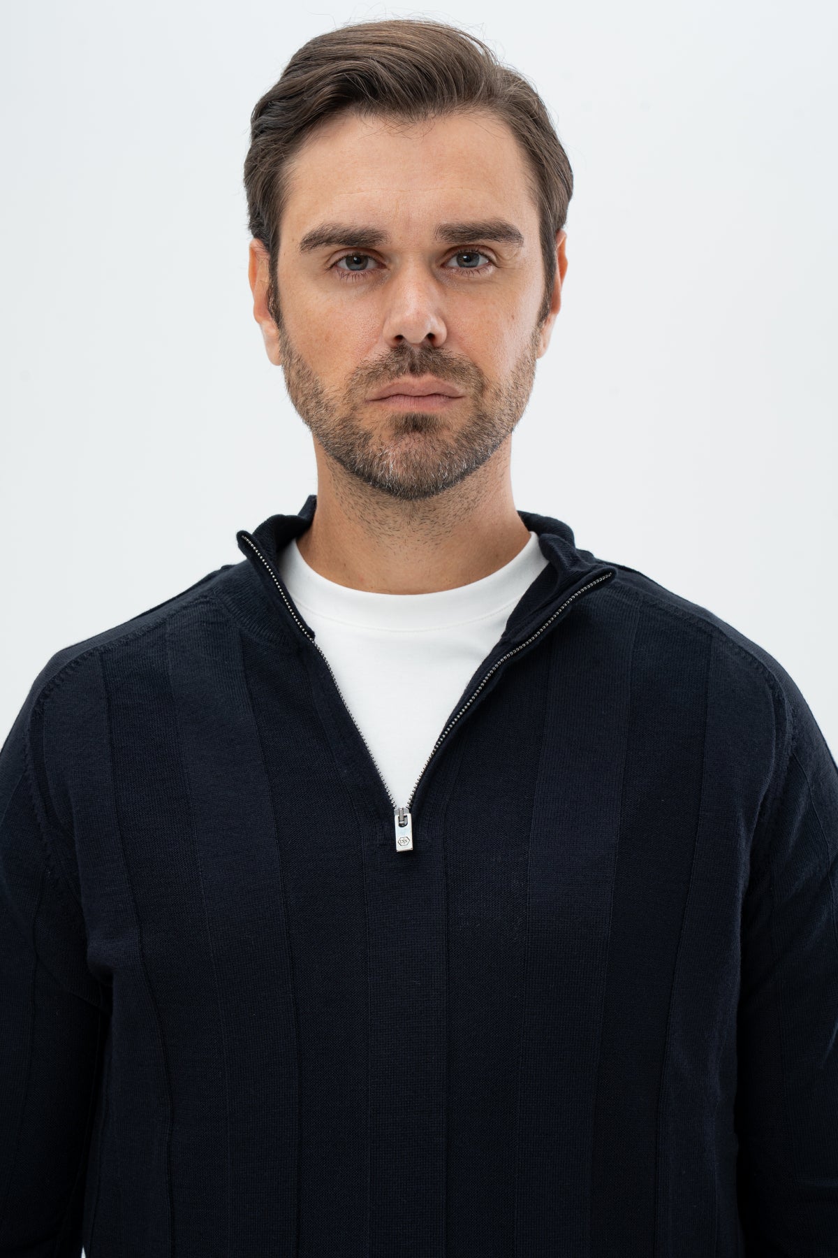 PULOVER REGULAR FIT D'S DAMAT   - Bleumarin