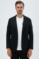 SACOU REGULAR FIT D'S DAMAT  - Negru