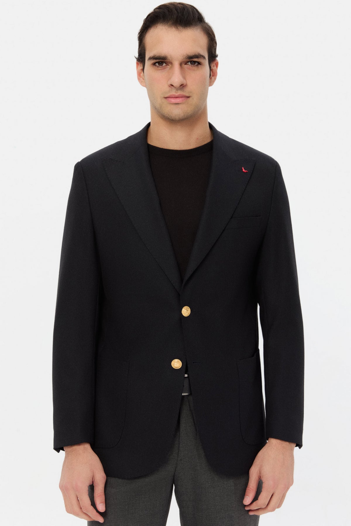 SACOU REGULAR FIT D'S DAMAT  - Negru