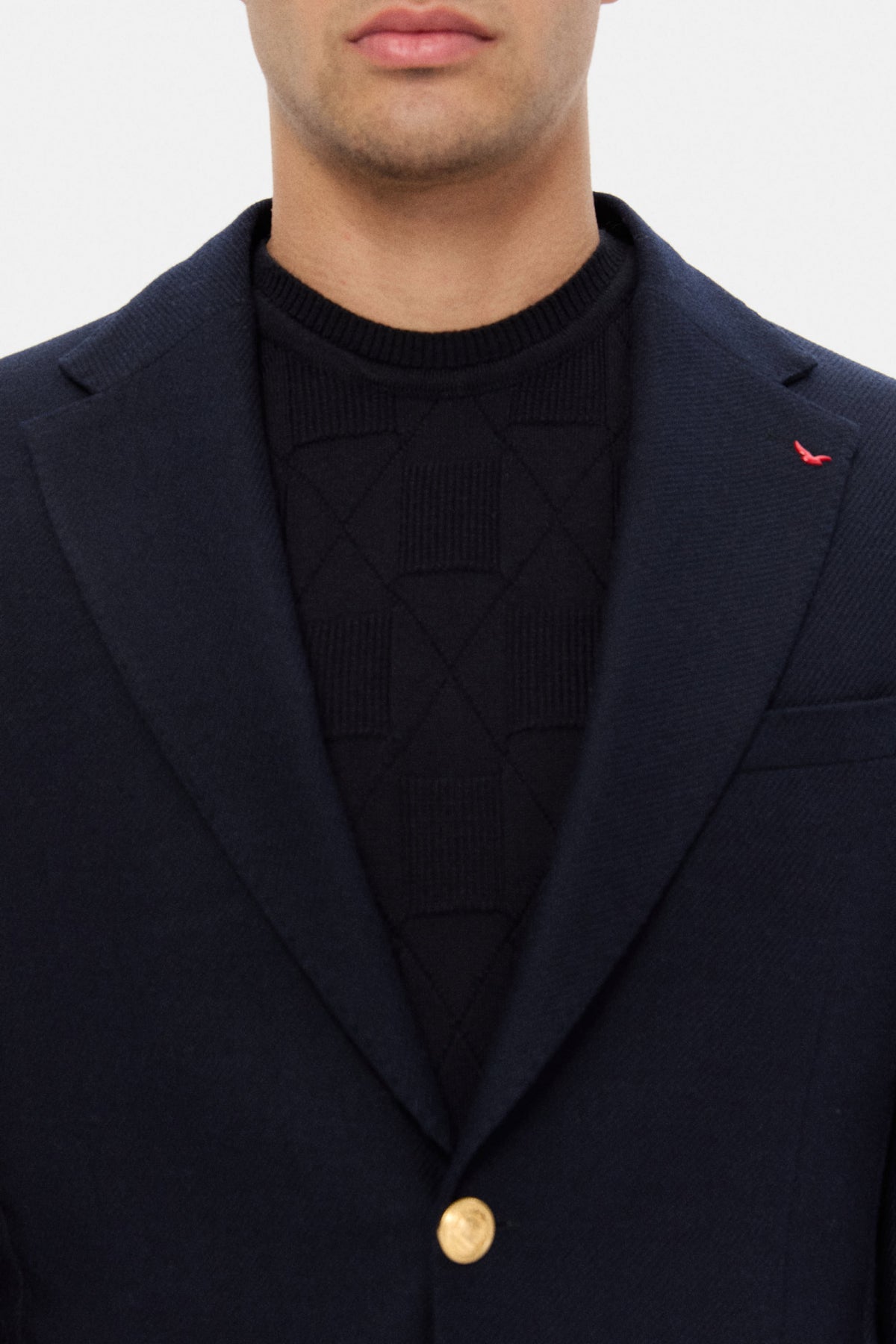 SACOU REGULAR FIT D'S DAMAT  - Bleumarin