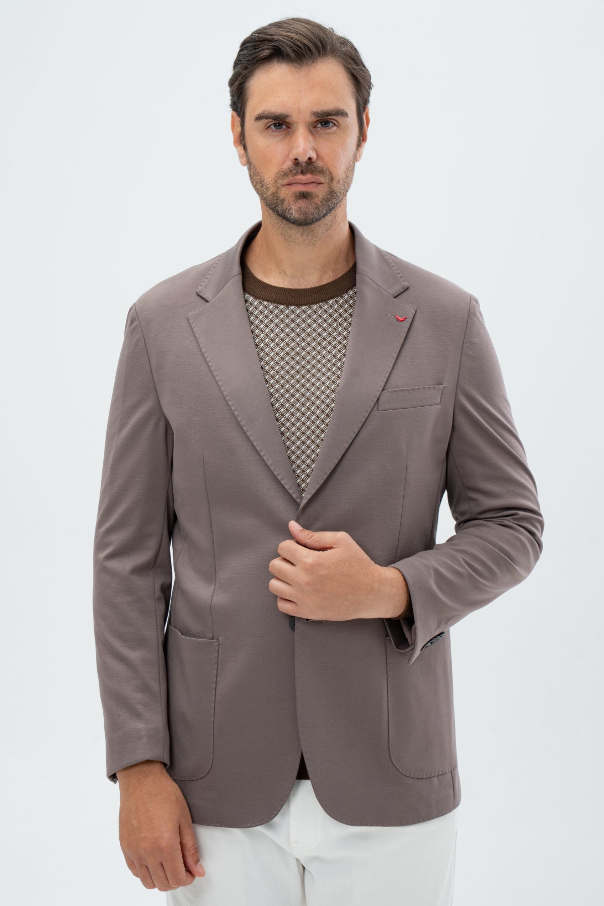 SACOU REGULAR FIT D'S DAMAT  - Bej