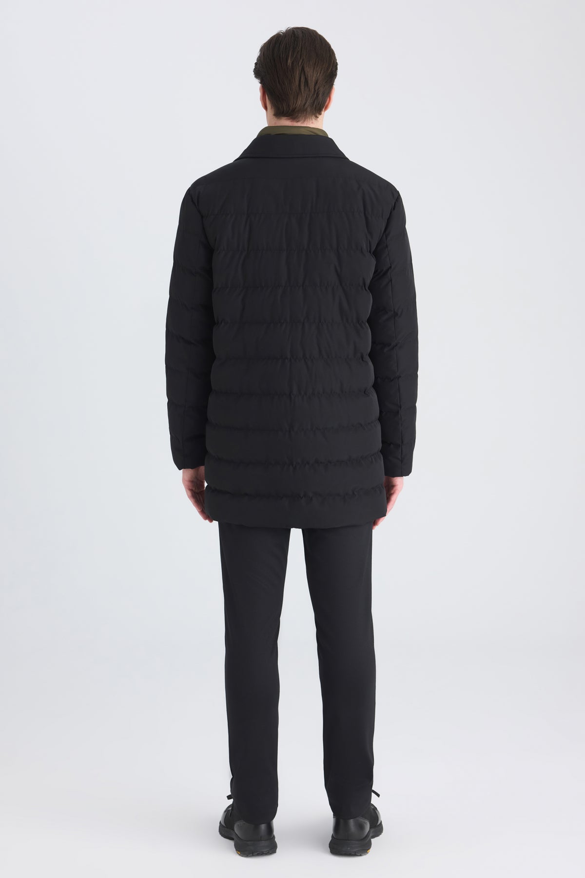 GEACA REGULAR FIT D'S DAMAT  - Negru