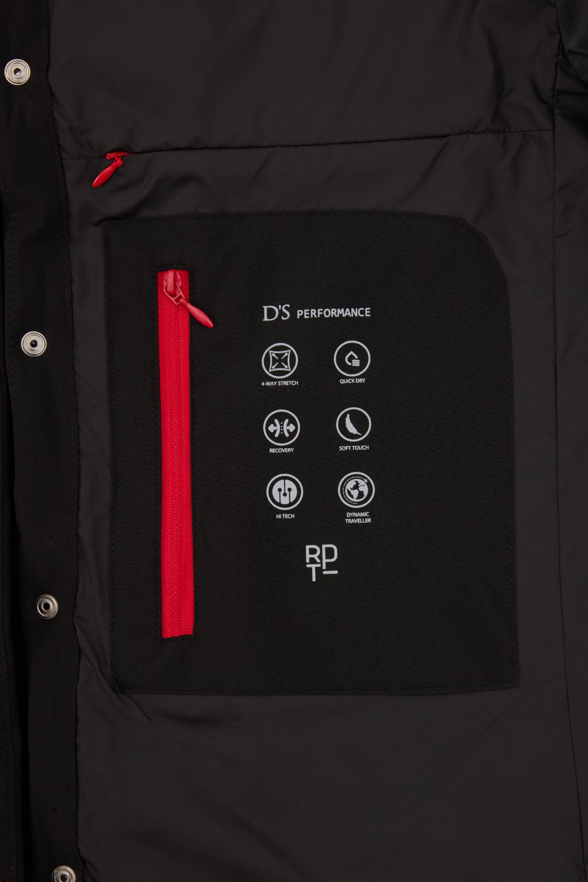 GEACA REGULAR FIT D'S DAMAT   - Negru