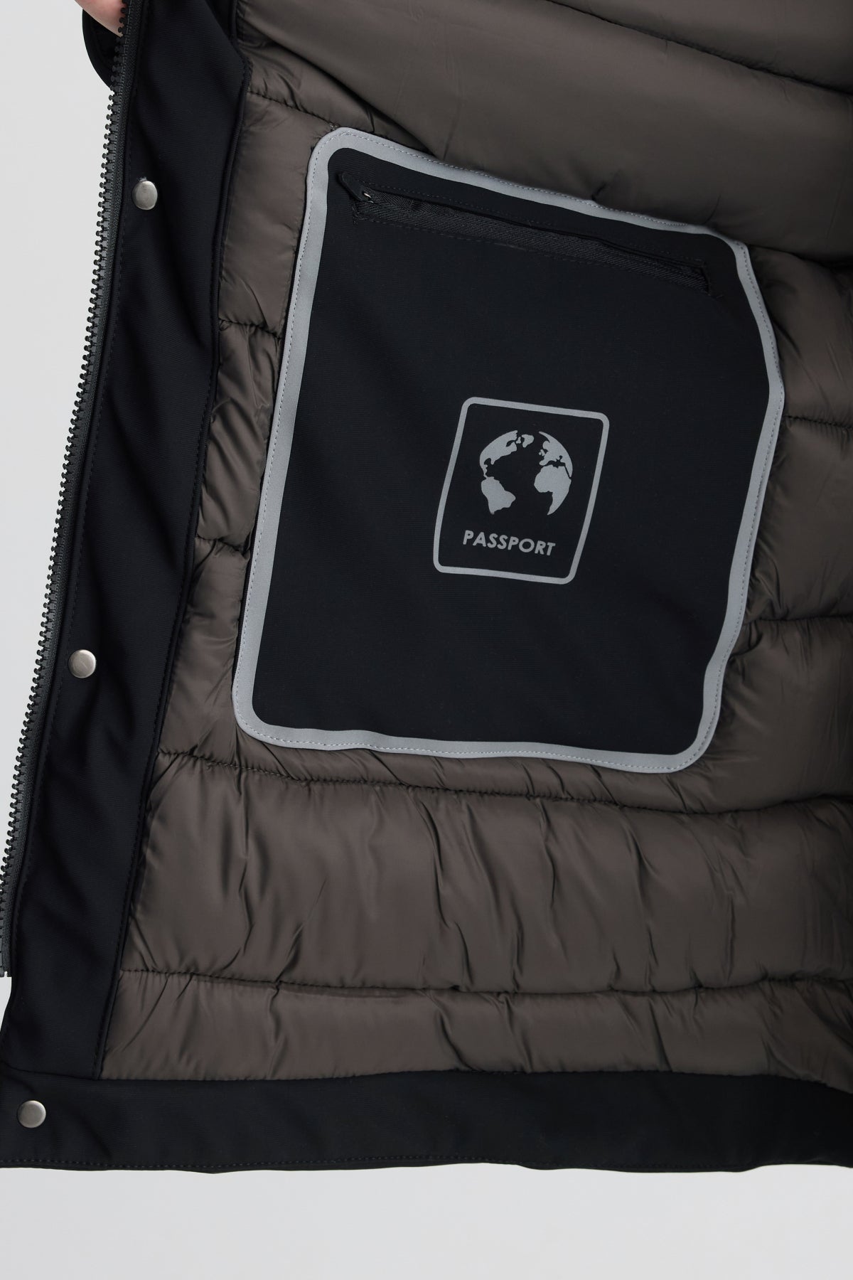GEACA REGULAR FIT D'S DAMAT  - Negru