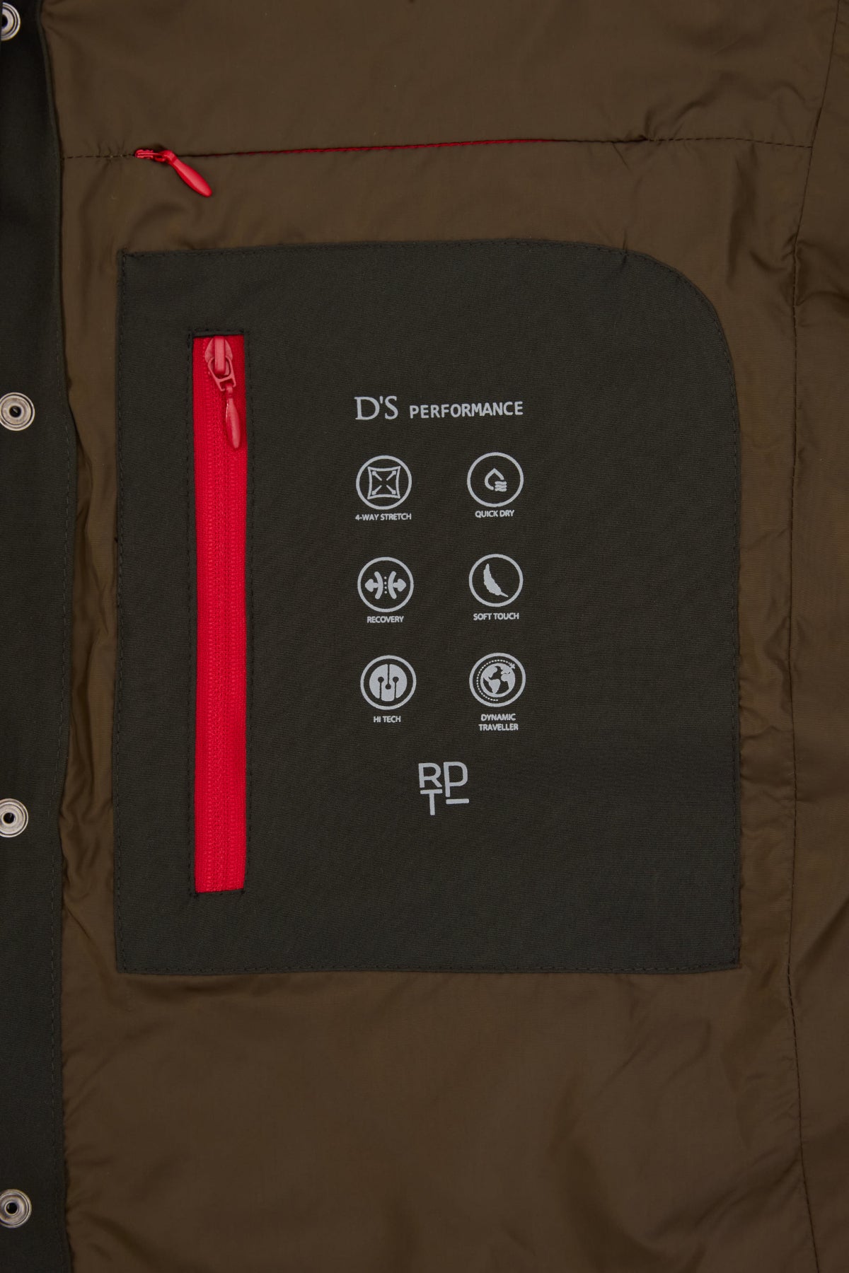 GEACA REGULAR FIT D'S DAMAT   - Kaki