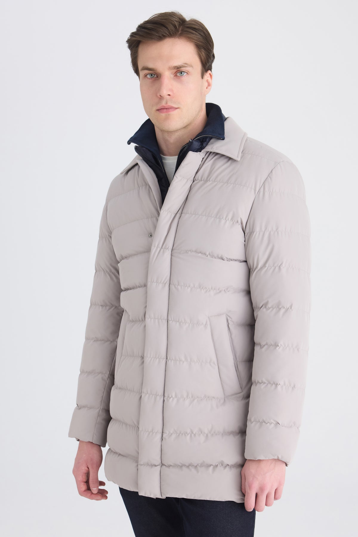 GEACA REGULAR FIT D'S DAMAT  - Bej