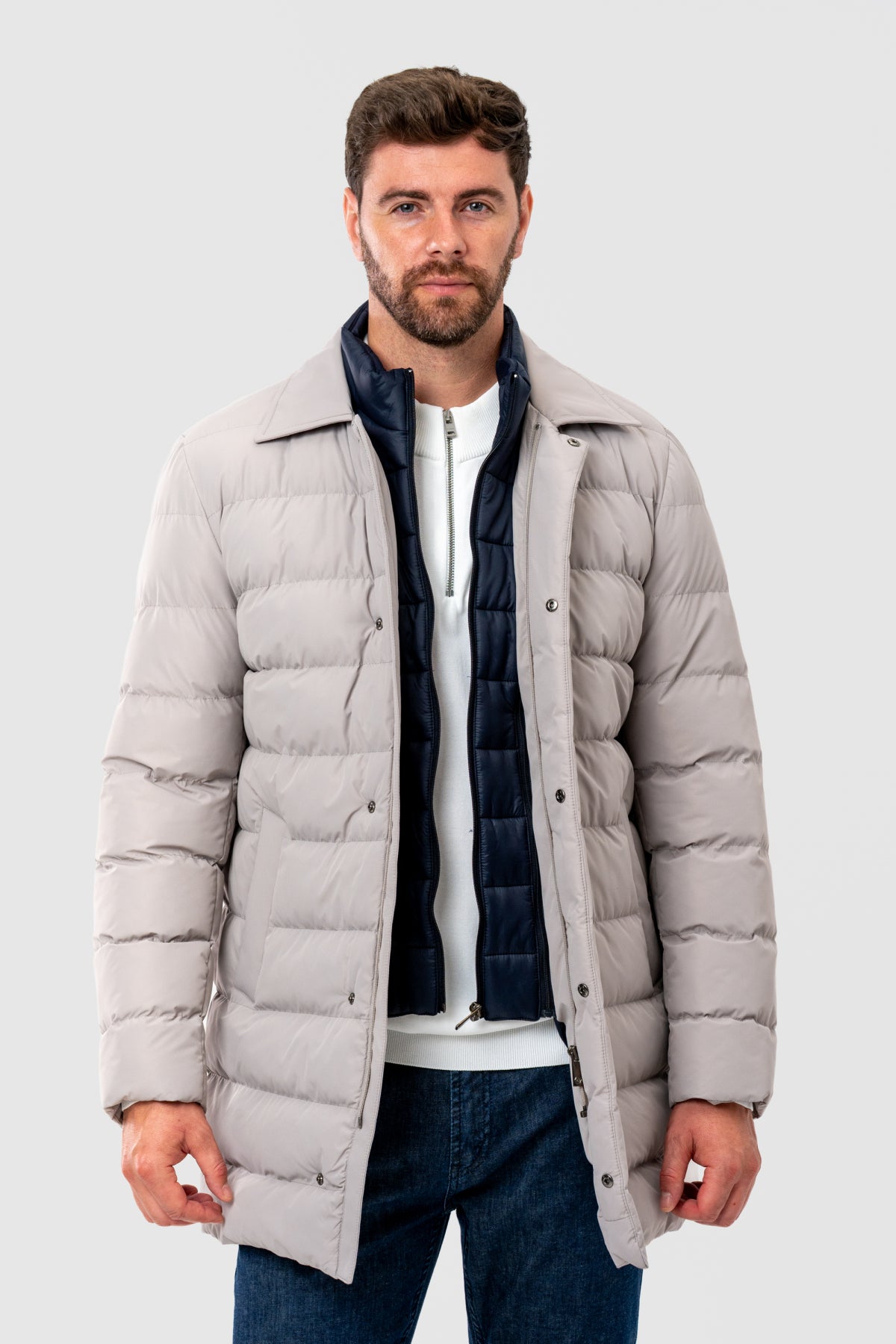 GEACA REGULAR FIT D'S DAMAT  - Bej