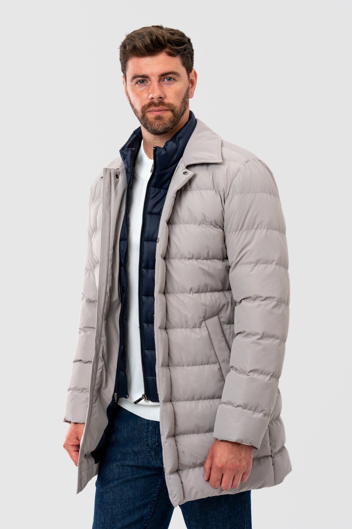 GEACA REGULAR FIT D'S DAMAT  - Bej