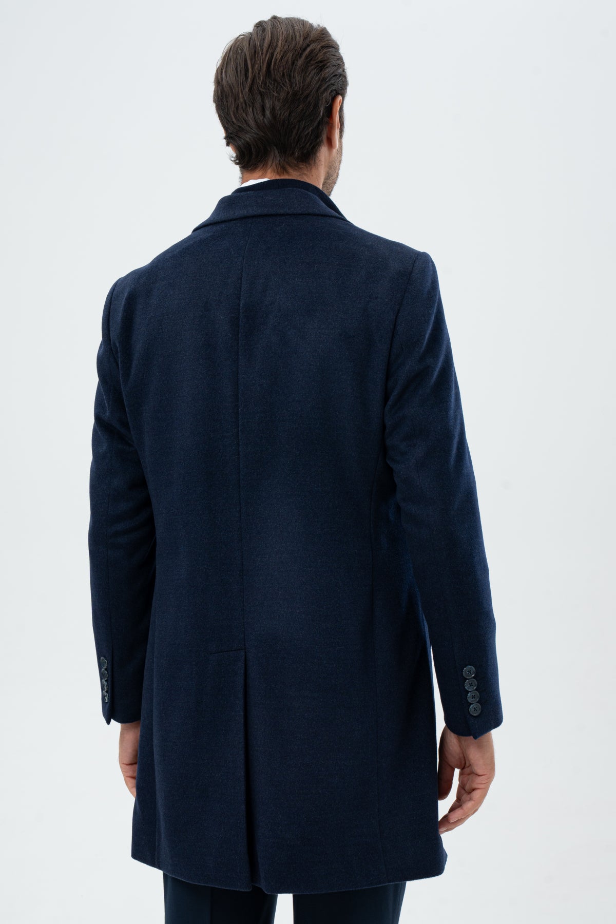 PALTON REGULAR FIT D'S DAMAT   - Bleumarin