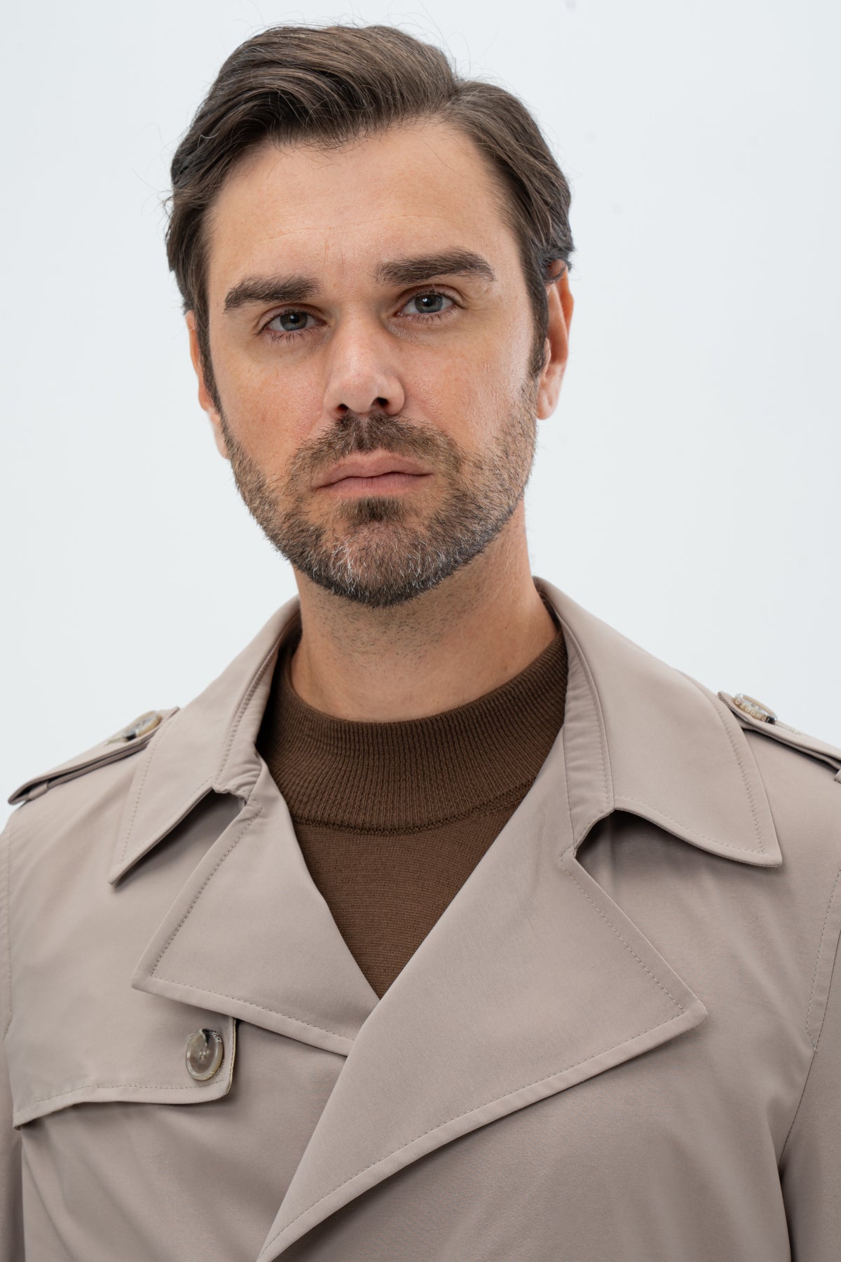 TRENCI REGULAR FIT D'S DAMAT  - Bej