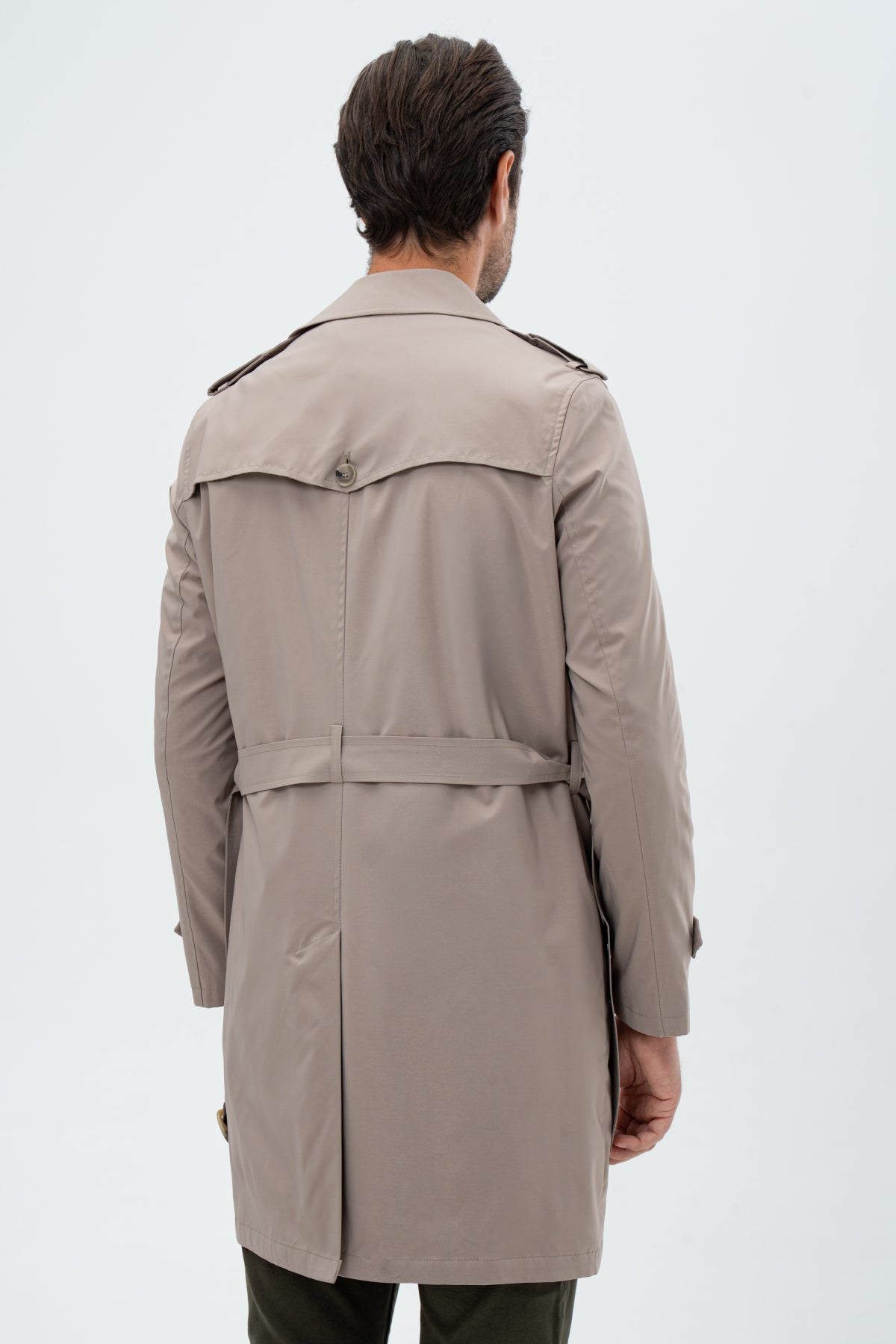 TRENCI REGULAR FIT D'S DAMAT  - Bej