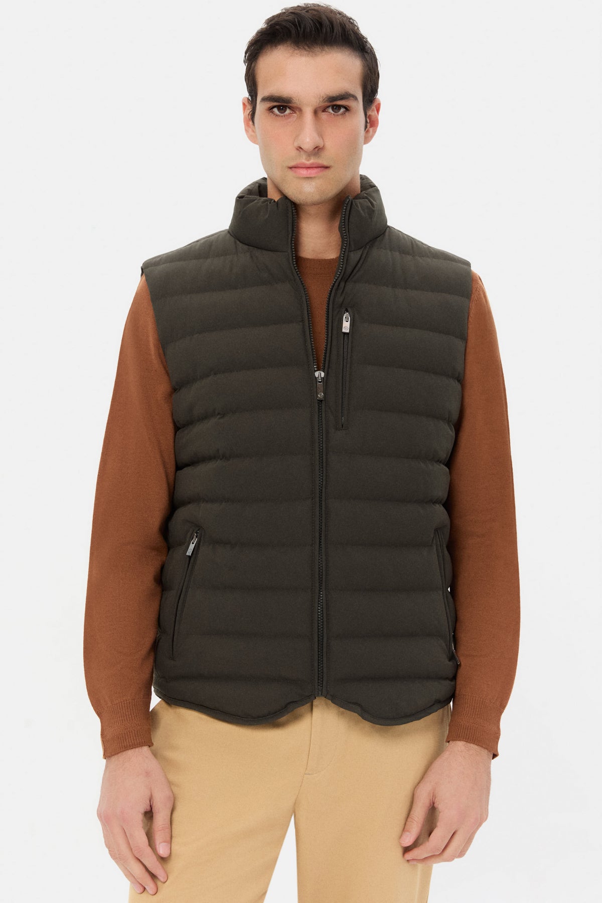 VESTA REGULAR FIT D'S DAMAT   - Kaki