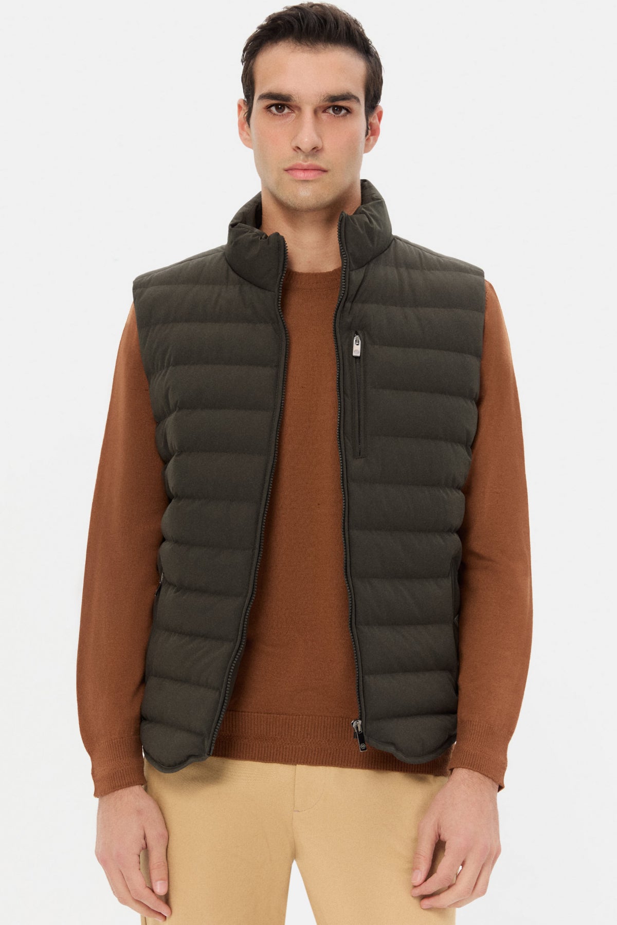 VESTA REGULAR FIT D'S DAMAT   - Kaki