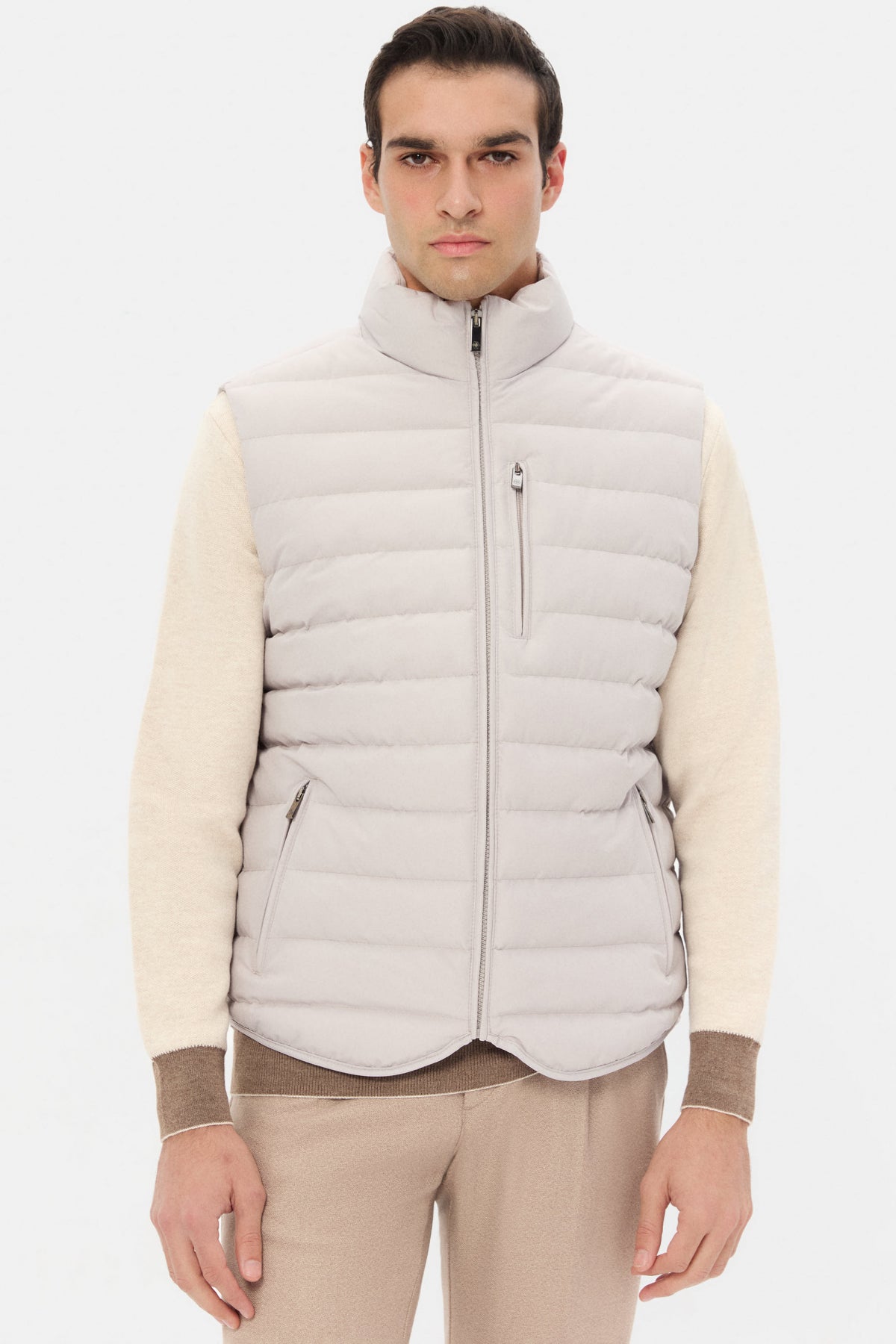 VESTA REGULAR FIT D'S DAMAT   - Bej