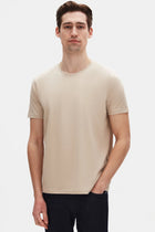 TRICOU SLIM FIT D'S DAMAT  - Bej