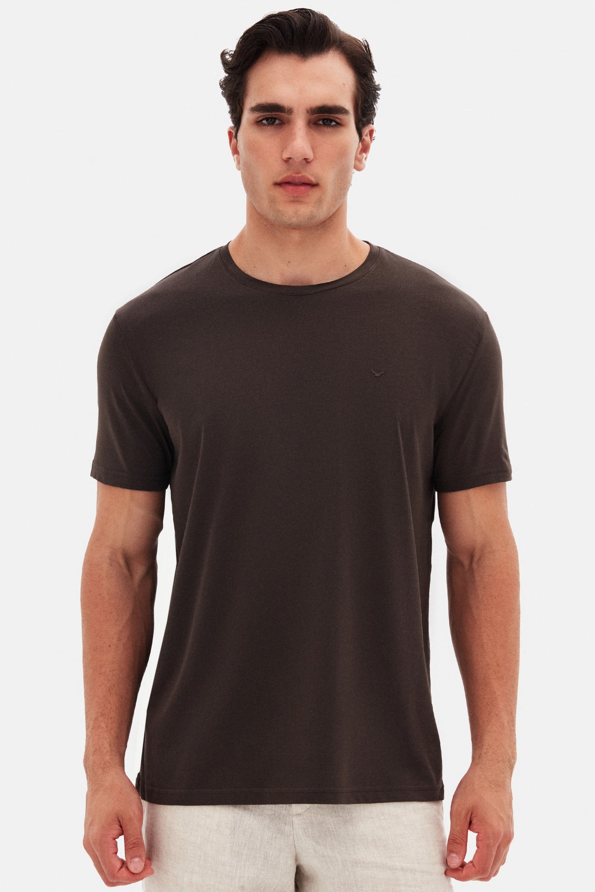 TRICOU SLIM FIT D'S DAMAT  - Maro