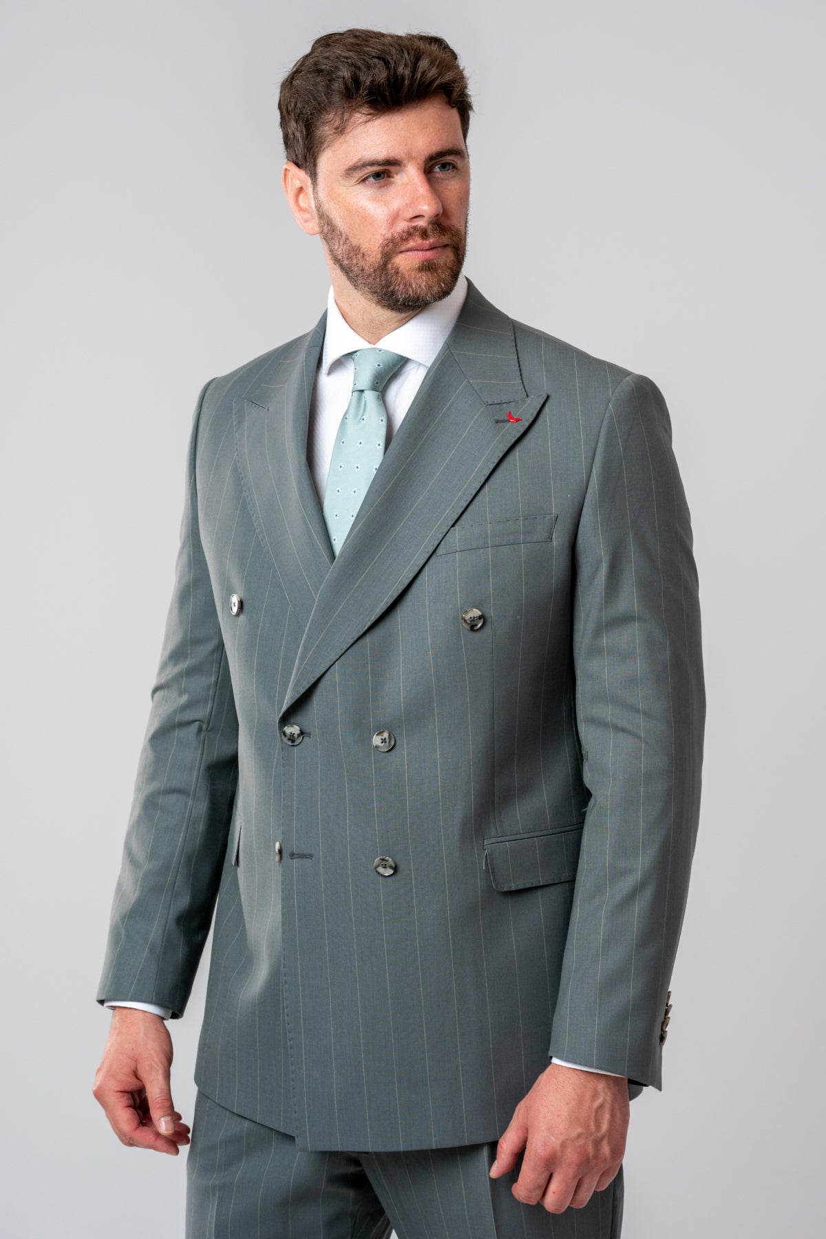 COSTUM REGULAR FIT D'S DAMAT  - Verde
