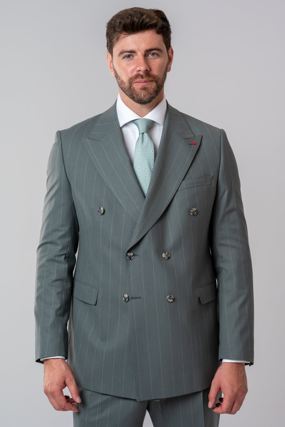COSTUM REGULAR FIT D'S DAMAT  - Verde