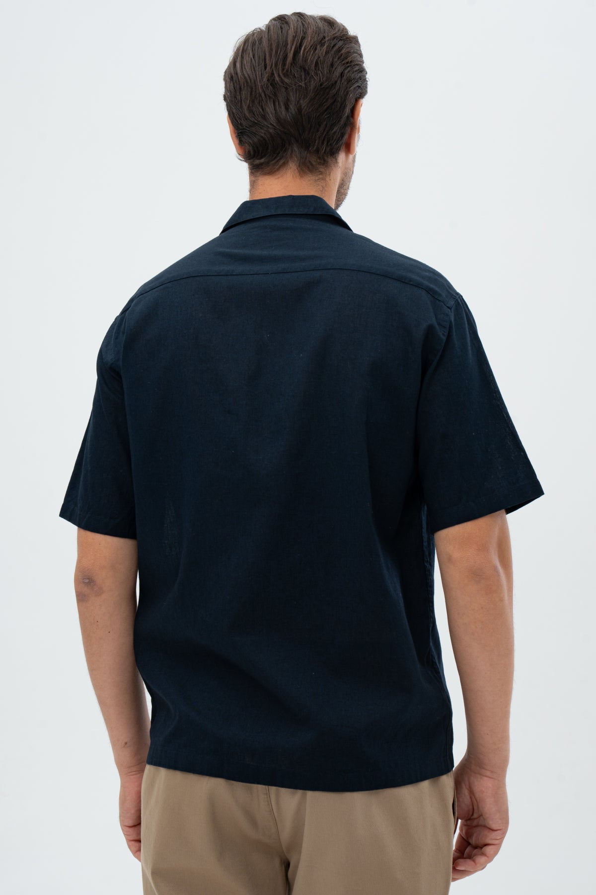 CAMASA RELAXED FIT D'S DAMAT  - Bleumarin