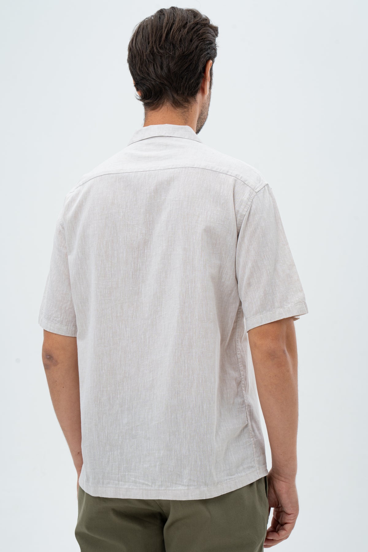 CAMASA RELAXED FIT D'S DAMAT  - Bej