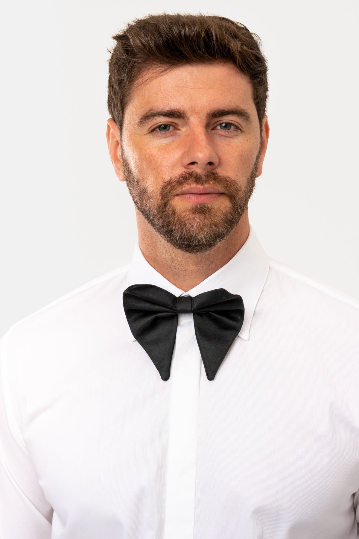 CAMASA CEREMONIE SLIM FIT D'S DAMAT  - Alb