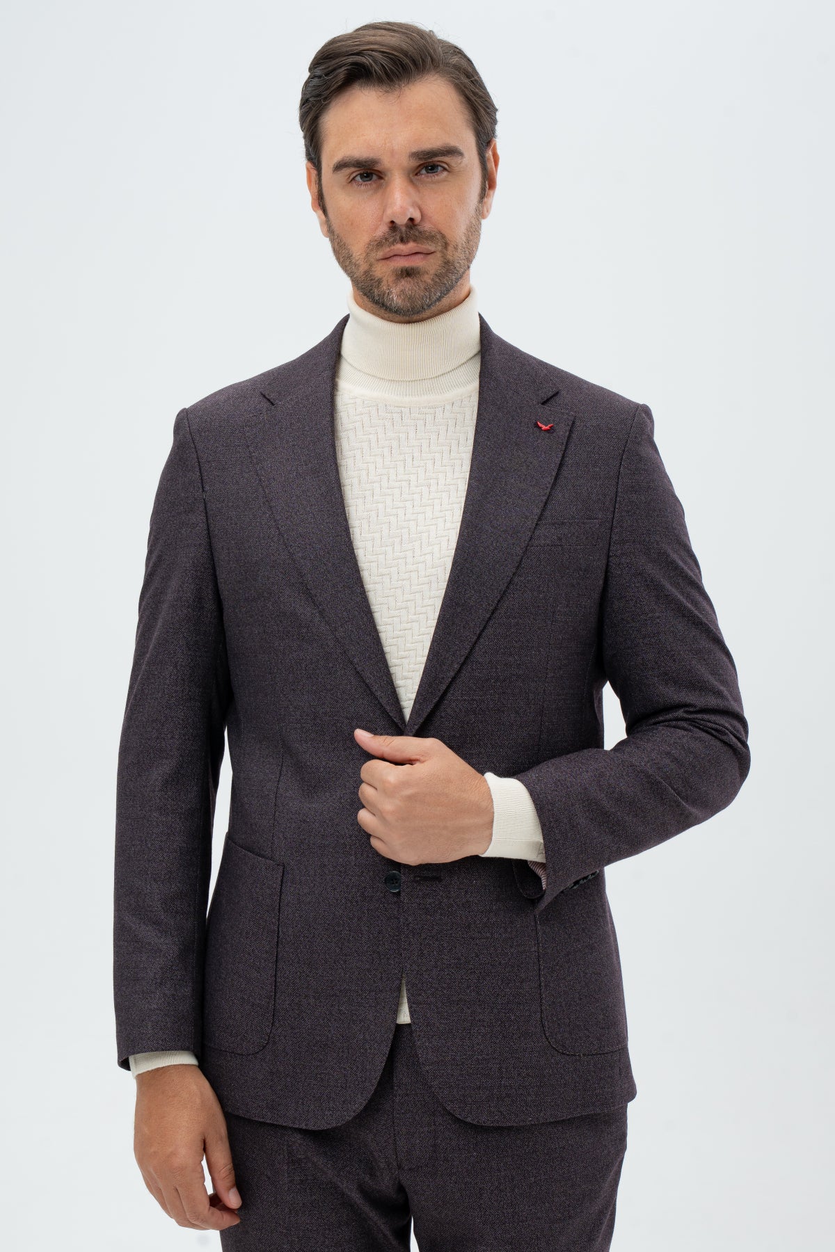 COSTUM SLIM FIT D'S DAMAT   - Bordo