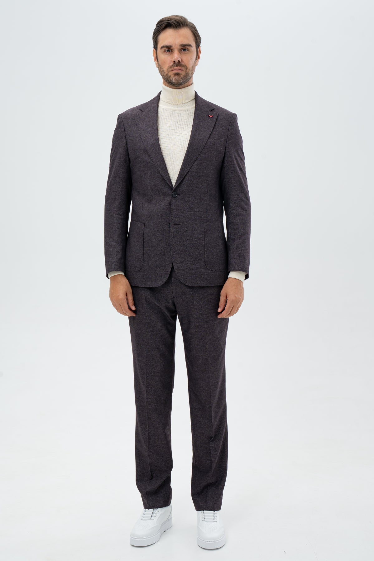 COSTUM SLIM FIT D'S DAMAT   - Bordo