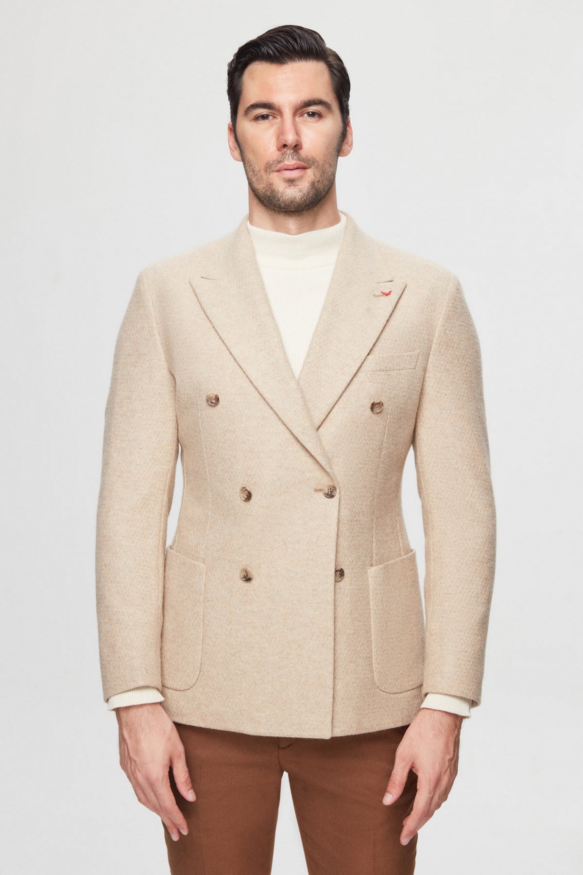 SACOU SLIM FIT D'S DAMAT  - Bej