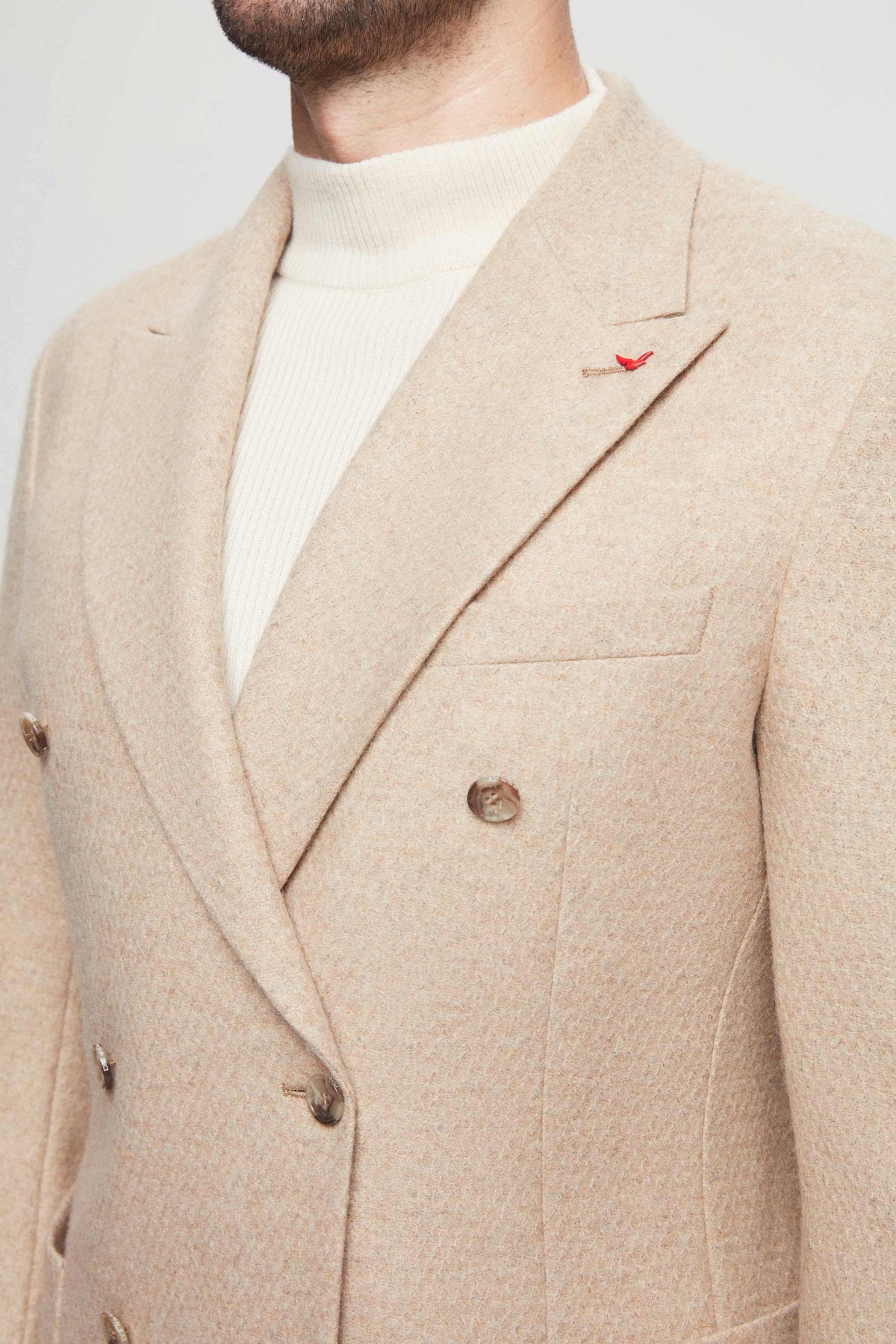 SACOU SLIM FIT D'S DAMAT  - Bej