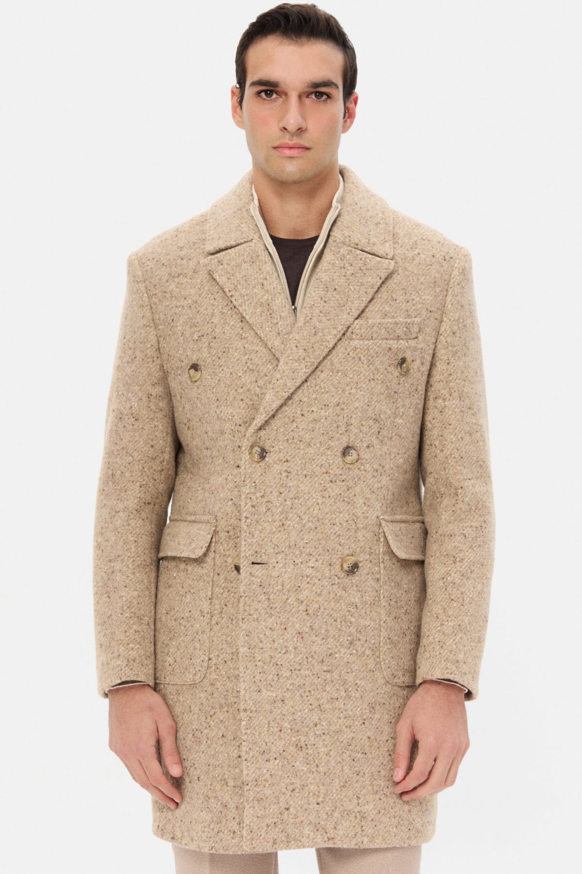 PALTON SLIM FIT D'S DAMAT   - Bej