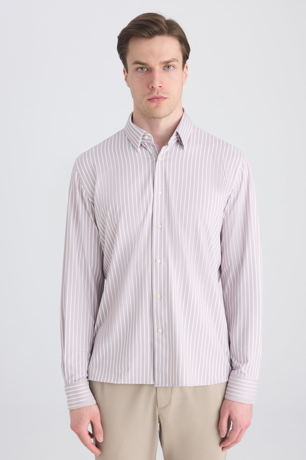 CAMASA SLIM FIT D'S DAMAT  - Bej