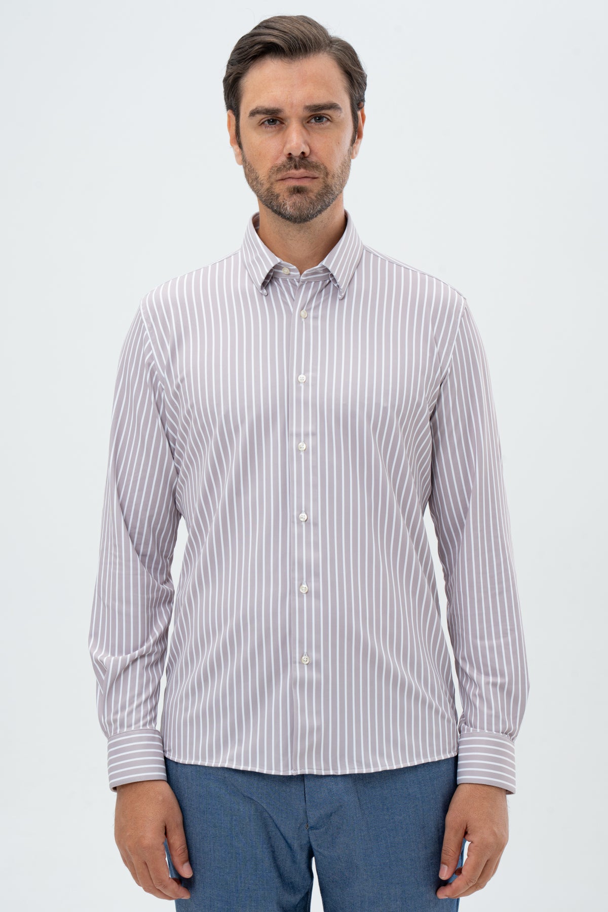 CAMASA SLIM FIT D'S DAMAT  - Bej