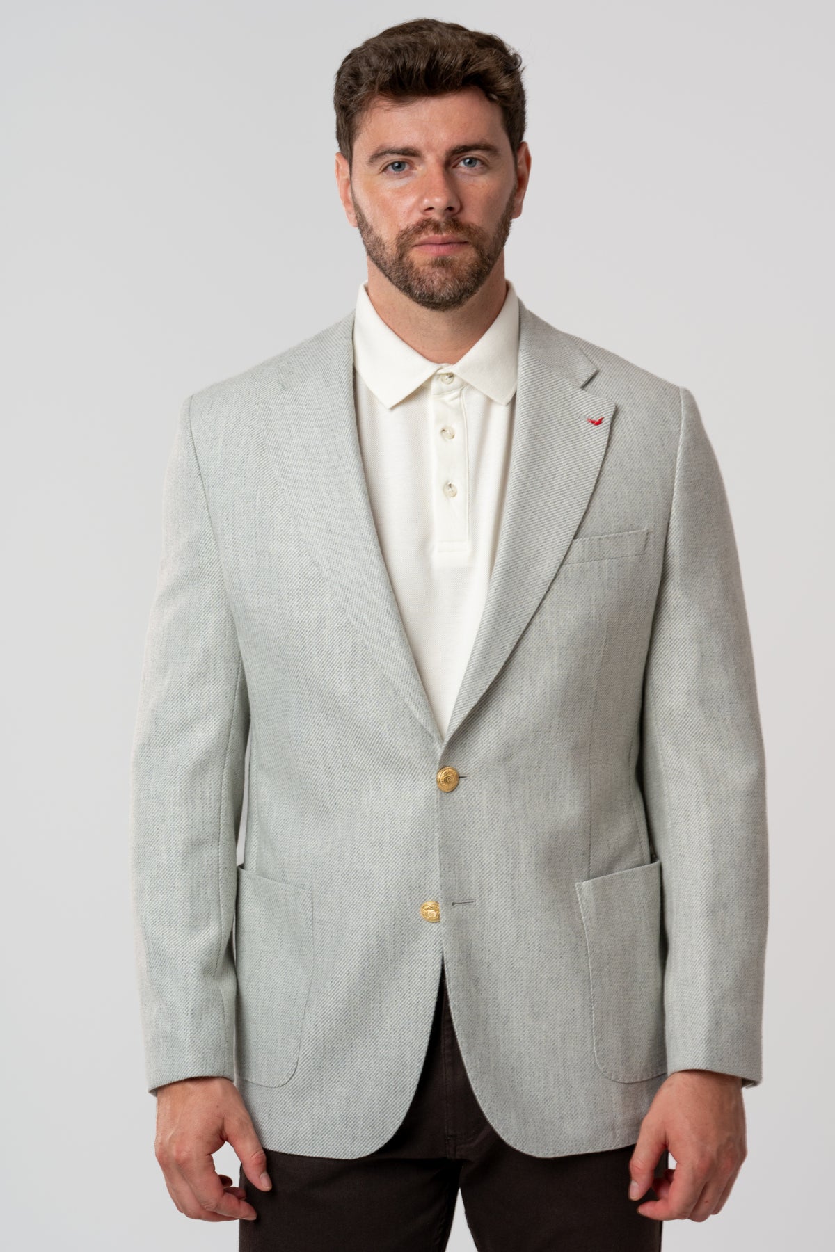 SACOU SLIM FIT D'S DAMAT  - Gri