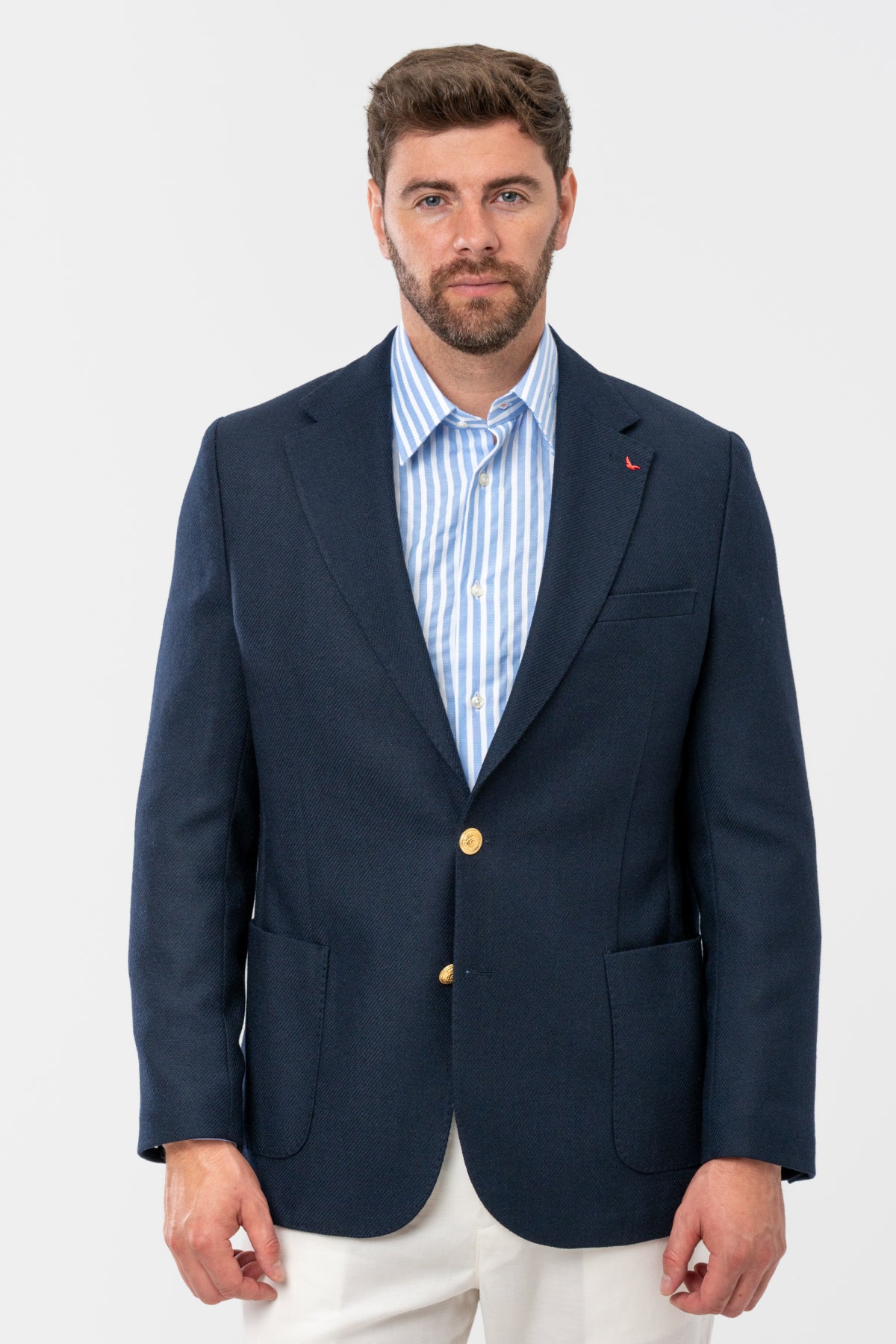 SACOU SLIM FIT D'S DAMAT  - Bleumarin