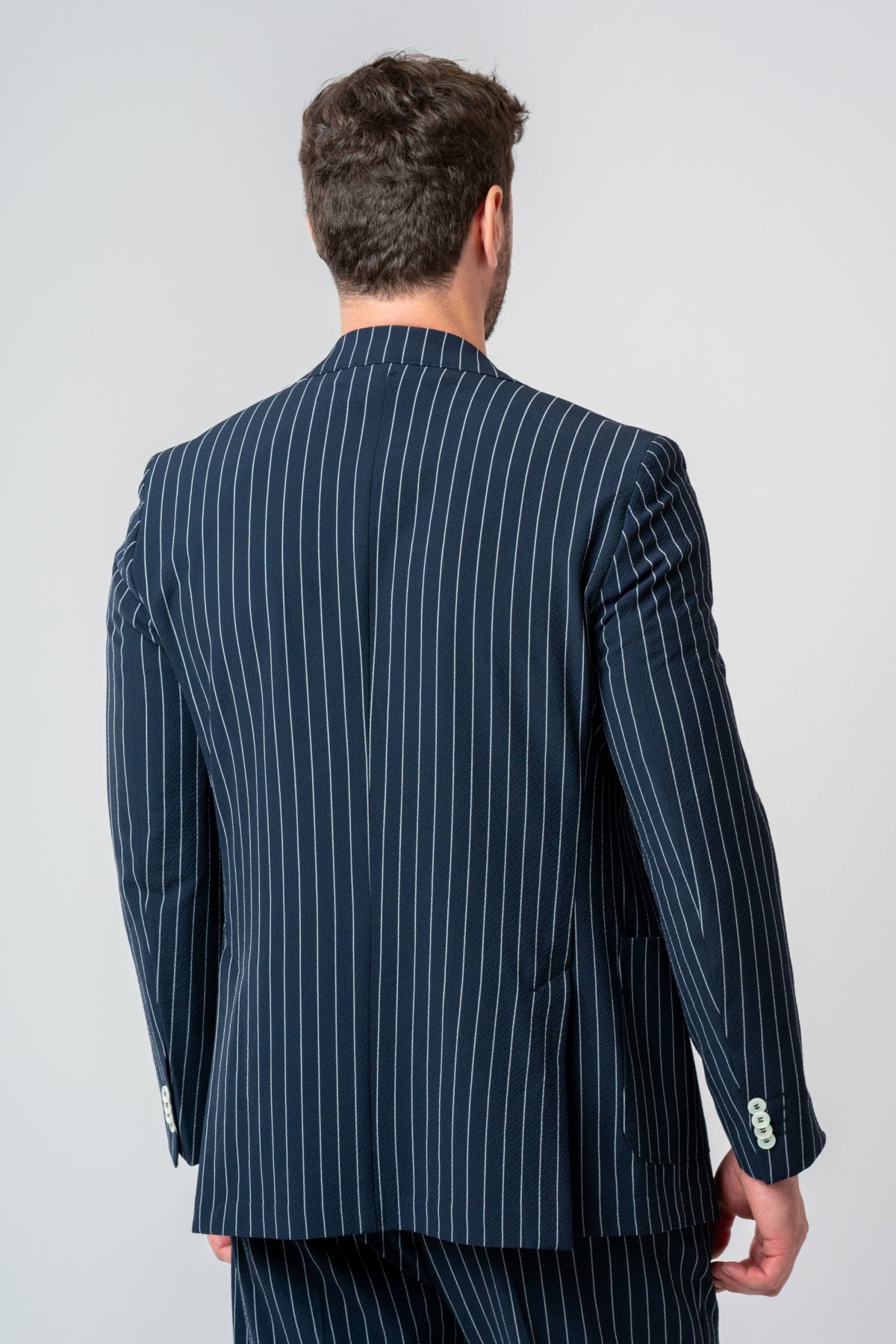 COSTUM CASUAL SLIM FIT D'S DAMAT  - Bleumarin