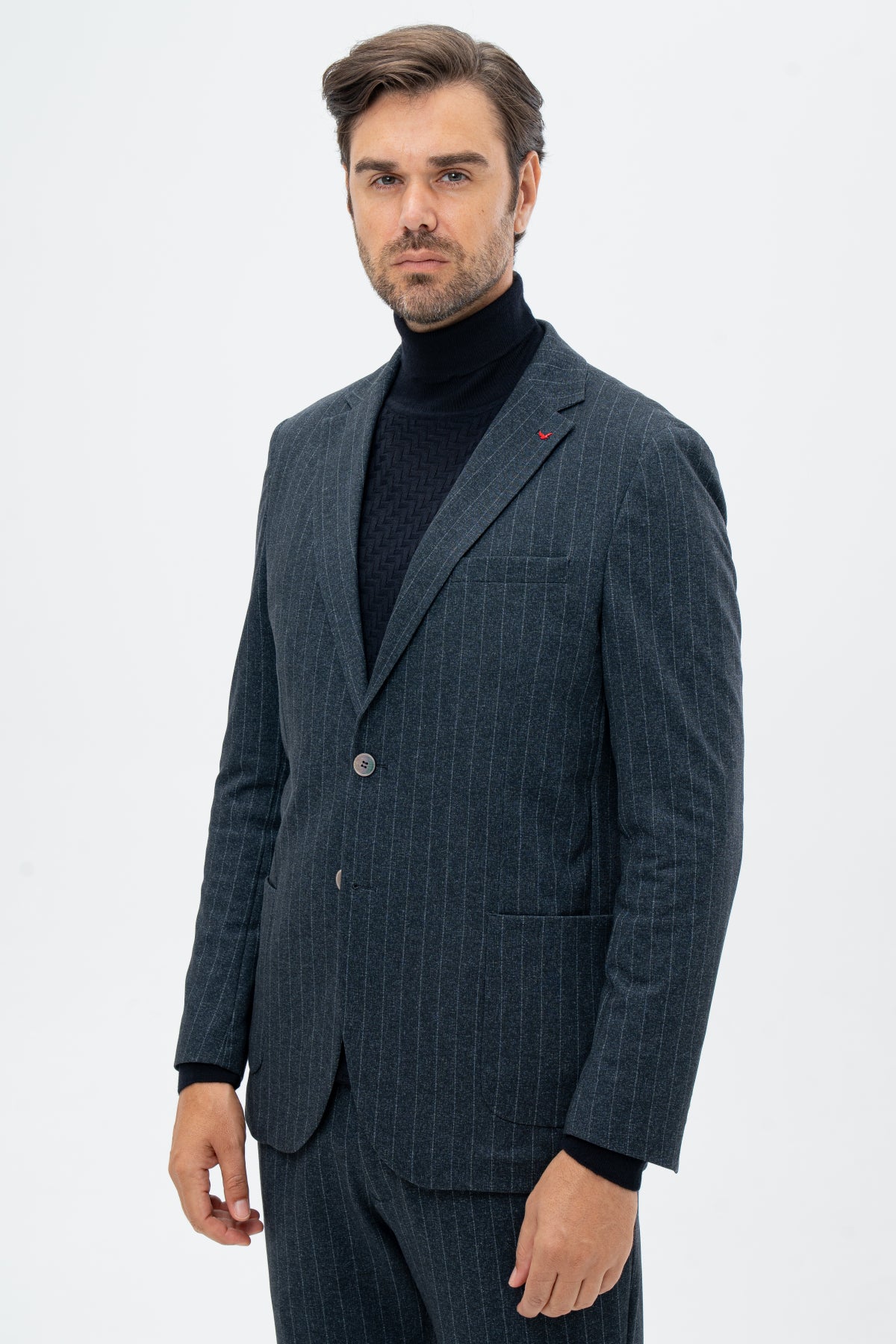 COSTUM SLIM FIT D'S DAMAT   - Bleumarin