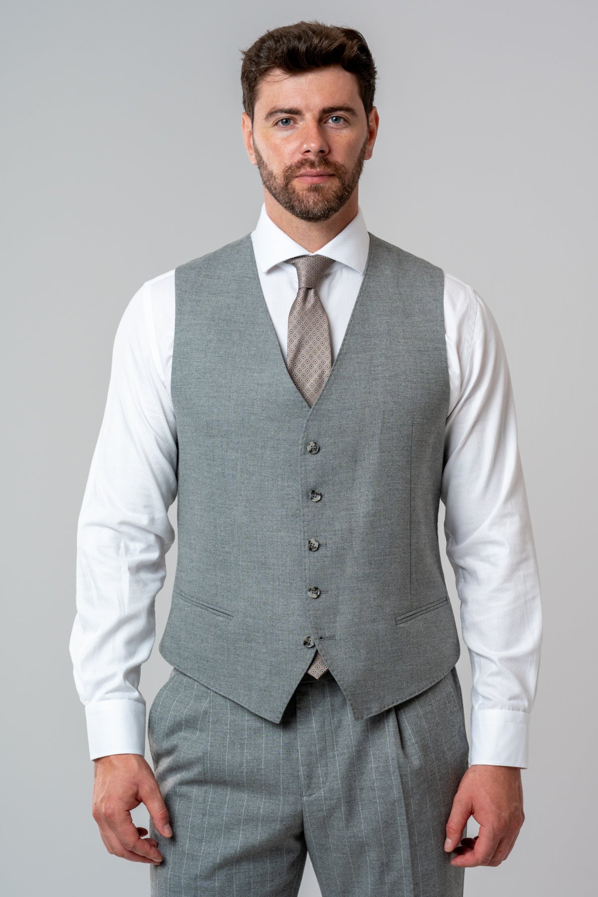 COSTUM CU VESTA SLIM FIT D'S DAMAT  - Turcoaz