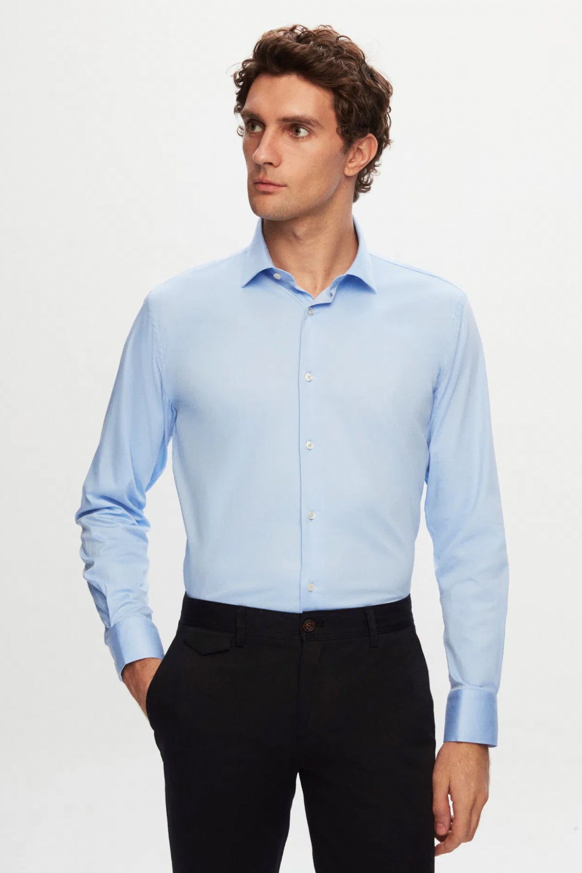 CAMASA D'S DAMAT SLIM FIT  - Bleu