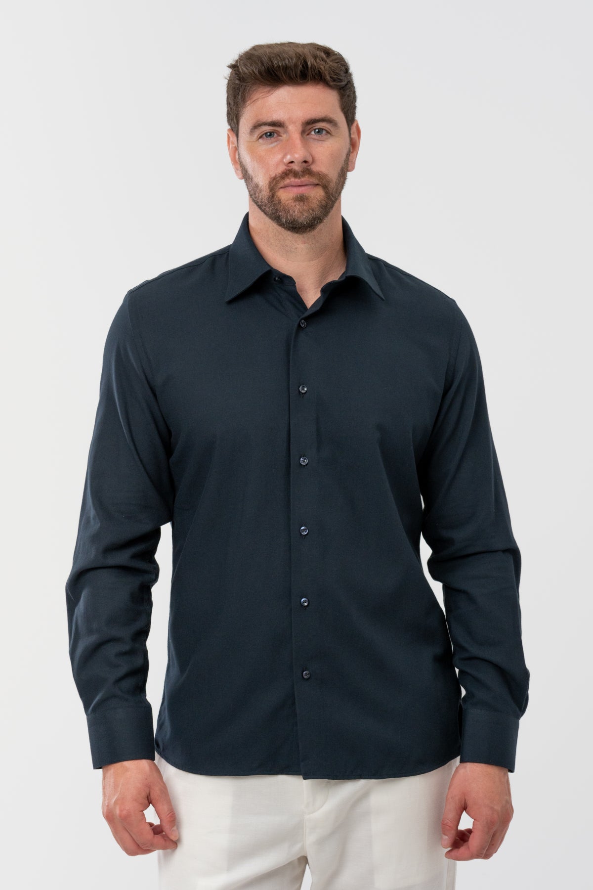 CAMASA SLIM FIT D'S DAMAT  - Bleumarin