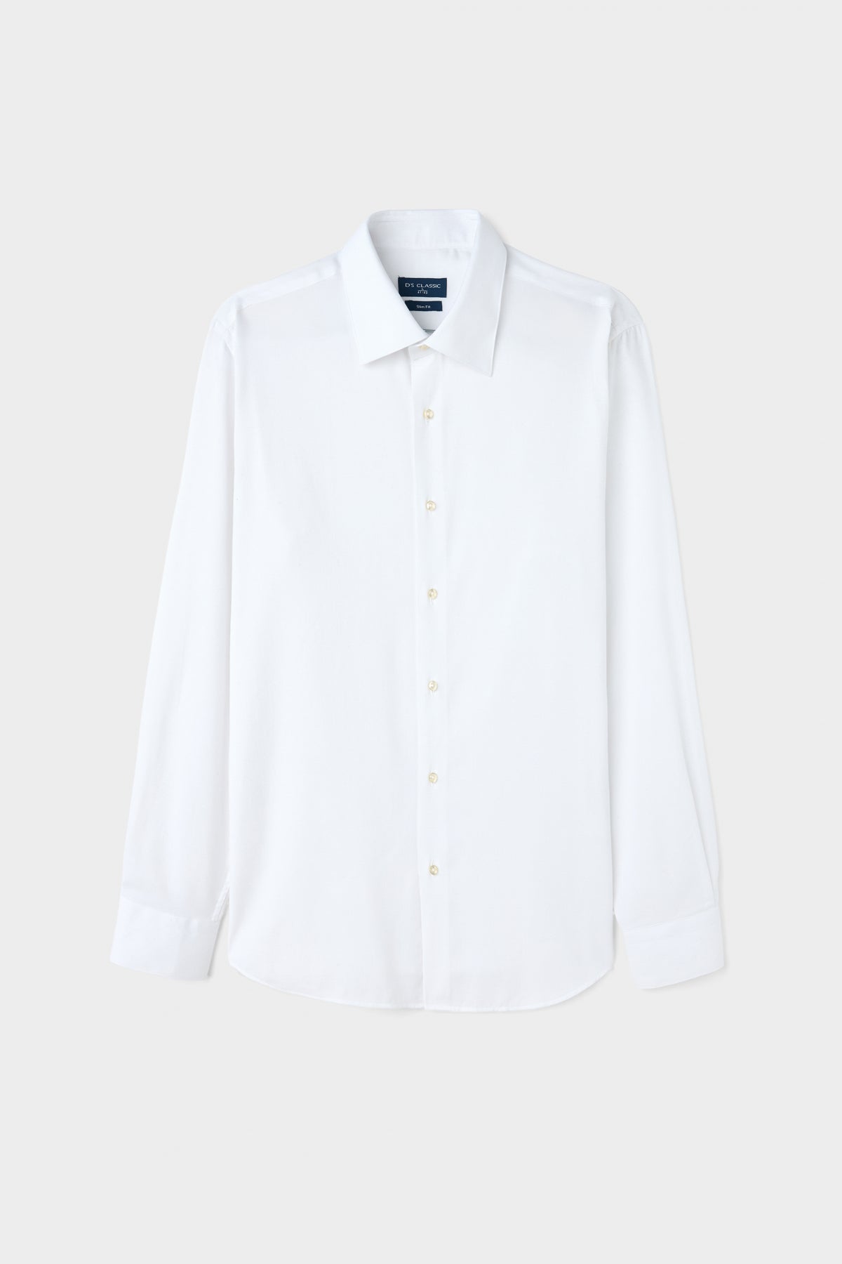 CAMASA SLIM FIT D'S DAMAT  - Alb