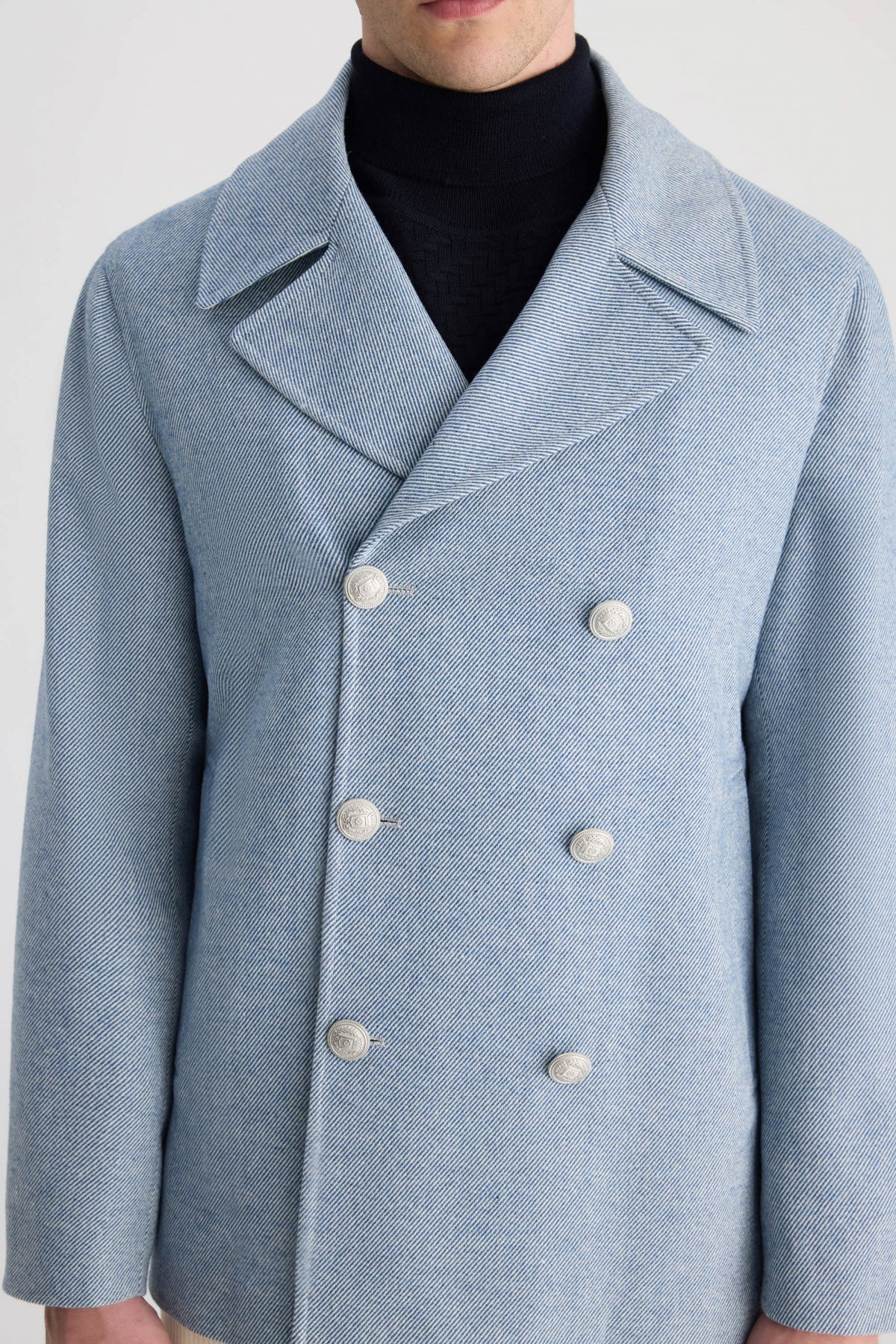 PALTON SLIM FIT D'S DAMAT  - Bleu
