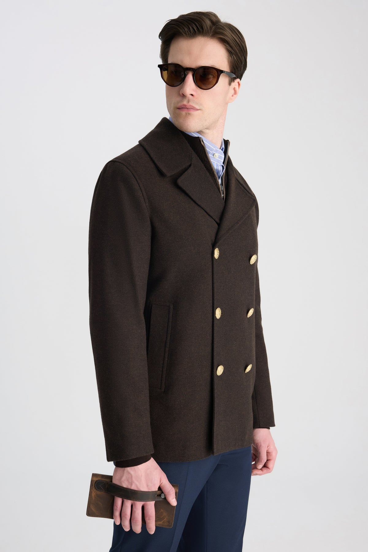 PALTON SLIM FIT D'S DAMAT  - Maro