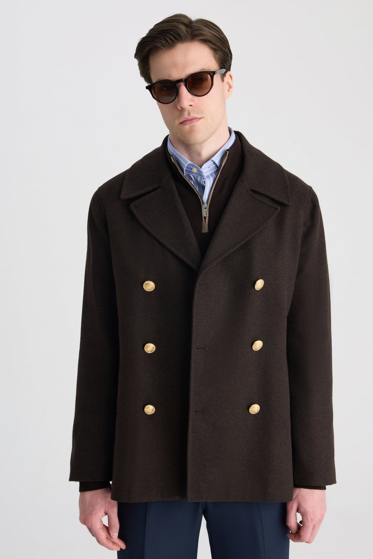 PALTON SLIM FIT D'S DAMAT  - Maro