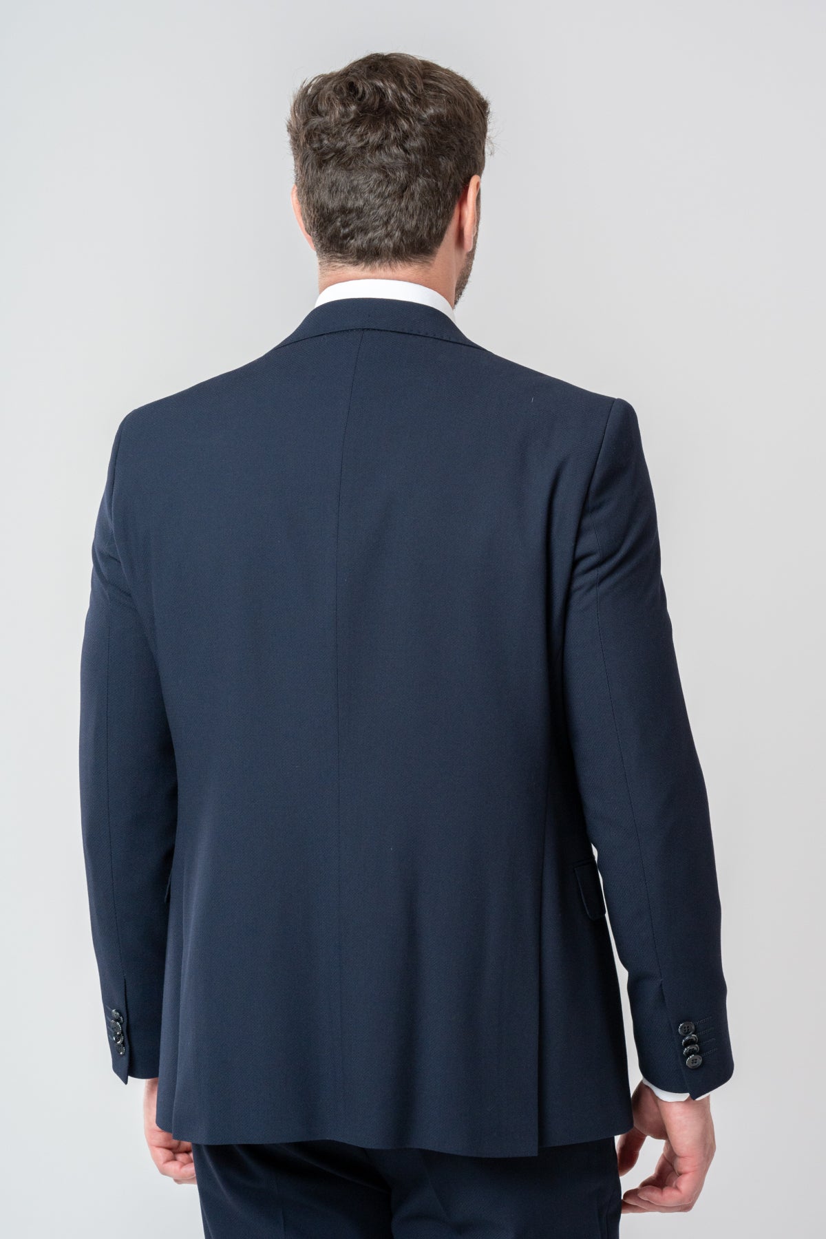 COSTUM CU VESTA SLIM FIT D'S DAMAT  - Bleumarin