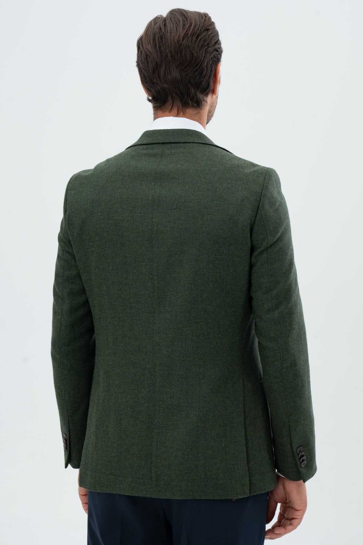 COSTUM CU VESTA SLIM FIT D'S DAMAT  - Verde