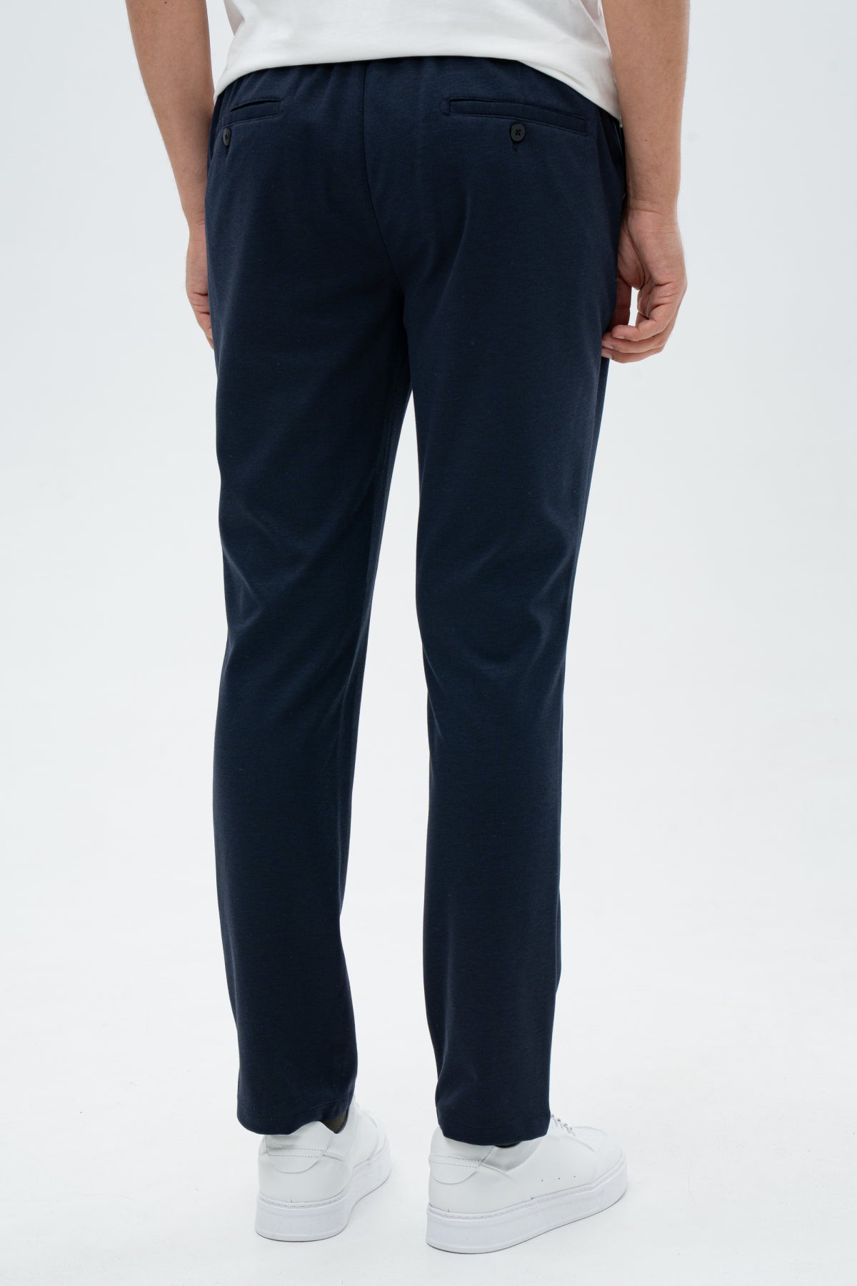 PANTALONI CASUAL JOGGER D'S DAMAT  - Bleumarin
