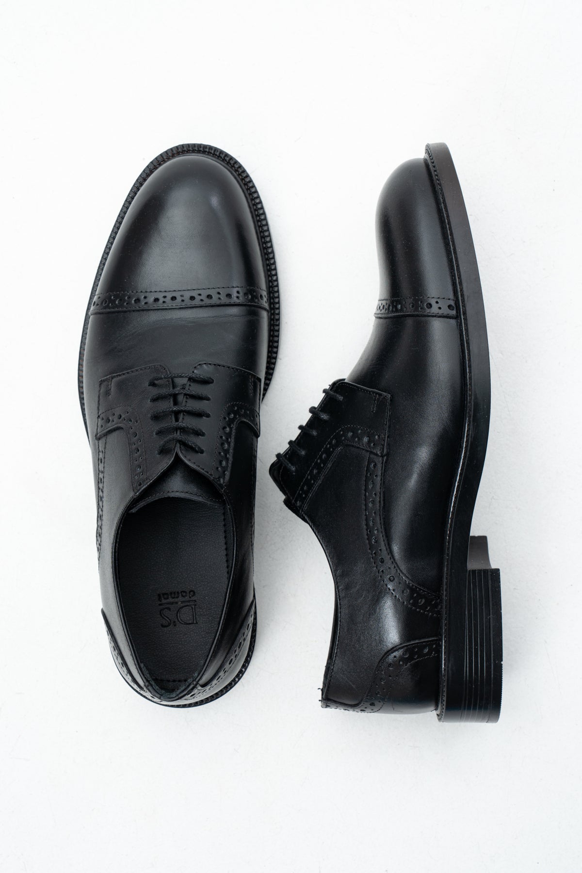 PANTOFI D'S DAMAT  - Negru