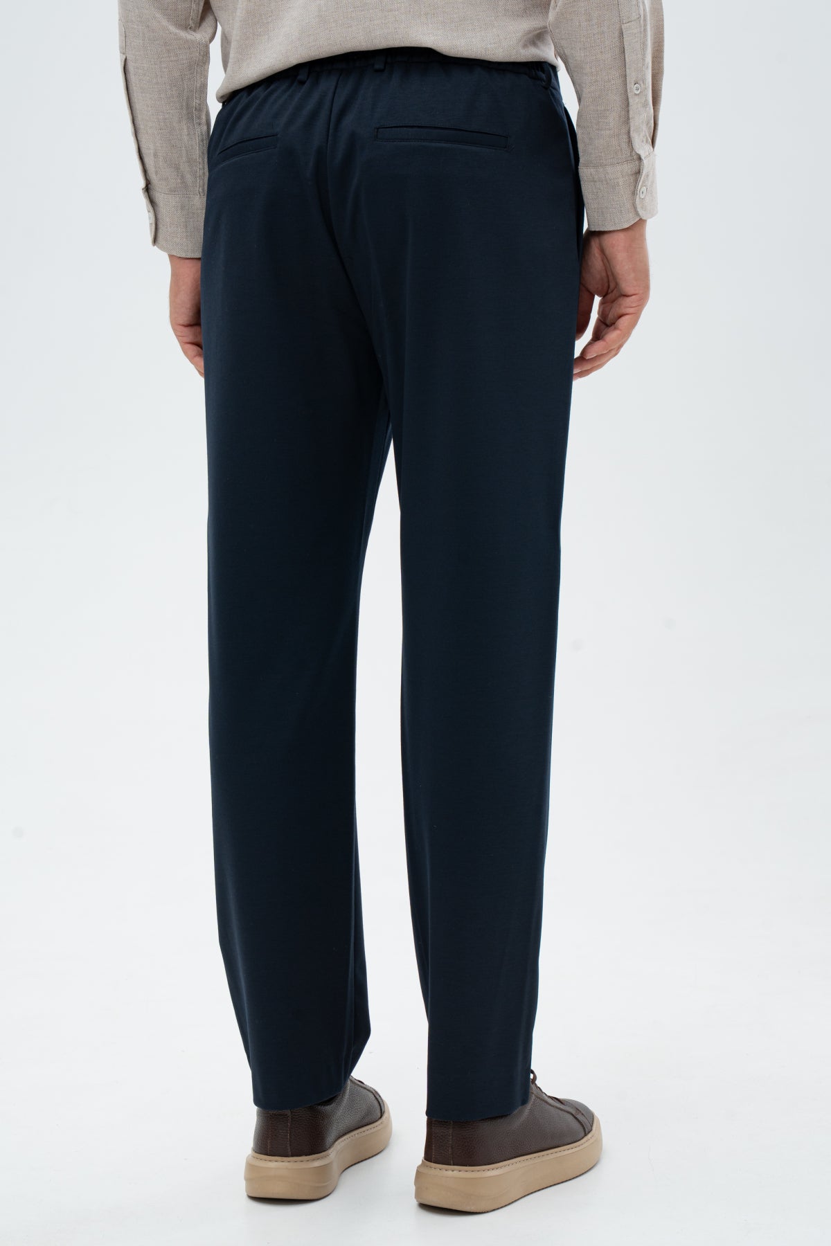 PANTALONI CASUAL JOGGER D'S DAMAT  - Bleumarin